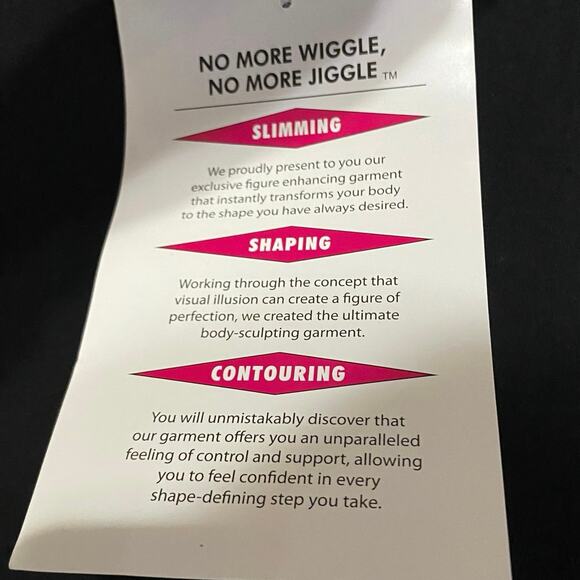 WOMEN WITH CONTROL NWOT Finespun Jersey Tummy Control Midi Dress Black Large - Picture 7 of 8